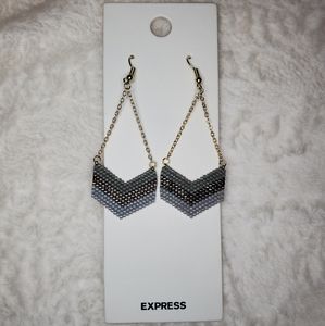 Chevron Dangle Earrings